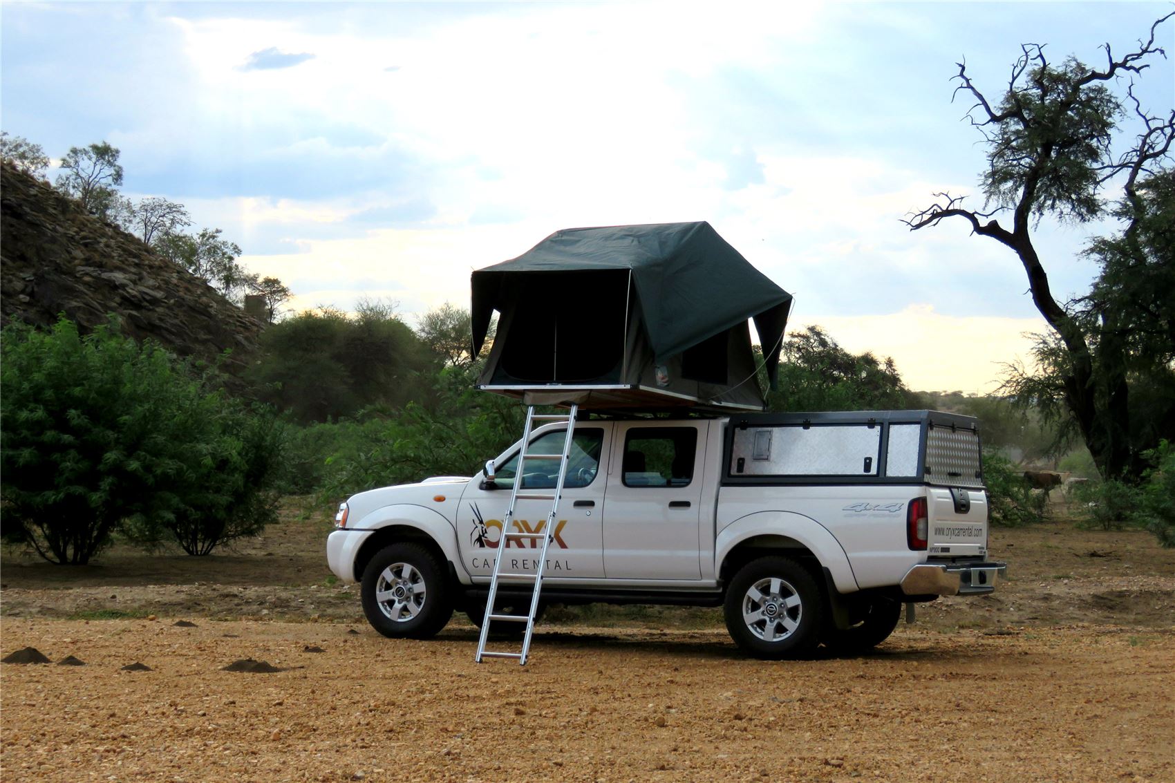 Single tent setup